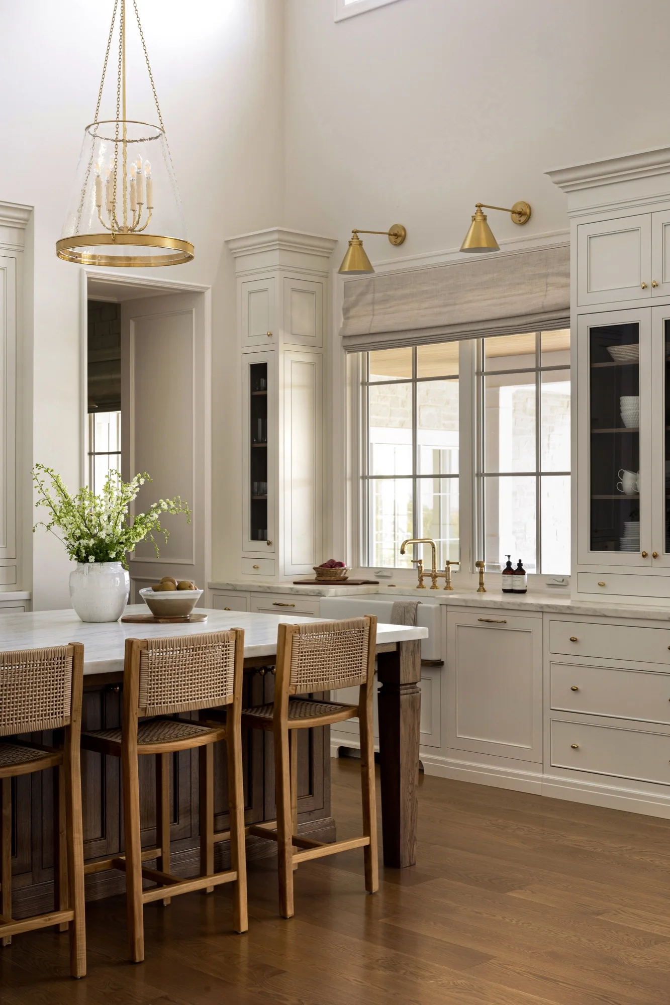 Custom cabinetry and millwork finish by Tauro Painting